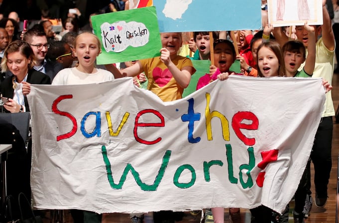 save the world image